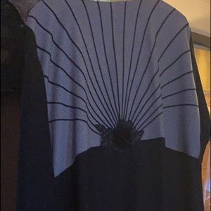 Black and gray beautiful mothers day dress